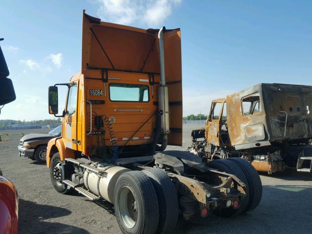 4V4M19GF06N406230 - 2006 VOLVO VN VNM ORANGE photo 3