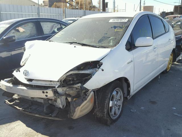 JTDKB22U363131235 - 2006 TOYOTA PRIUS WHITE photo 2