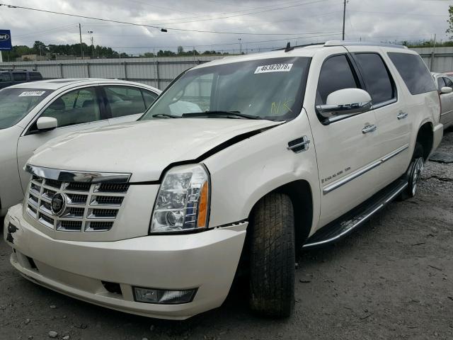 1GYFK66877R203407 - 2007 CADILLAC ESCALADE E WHITE photo 2