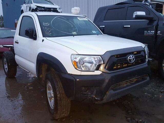 5TFPX4EN1EX021217 - 2014 TOYOTA TACOMA WHITE photo 1