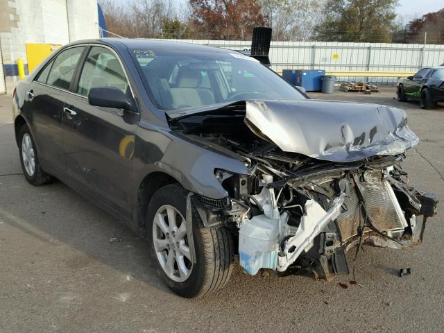 4T4BF3EK3BR109777 - 2011 TOYOTA CAMRY BASE GRAY photo 1