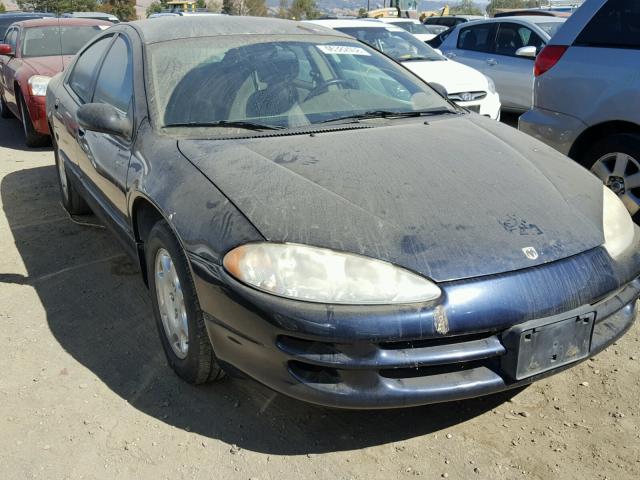 2B3HD46R82H290380 - 2002 DODGE INTREPID S BLUE photo 1
