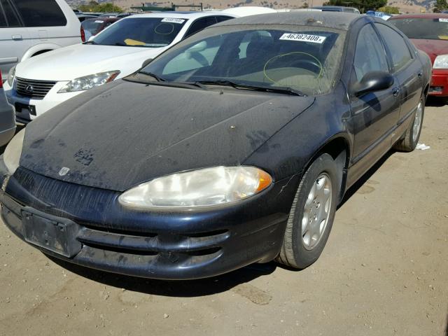 2B3HD46R82H290380 - 2002 DODGE INTREPID S BLUE photo 2