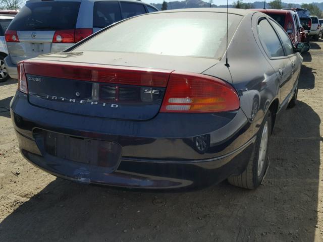 2B3HD46R82H290380 - 2002 DODGE INTREPID S BLUE photo 4