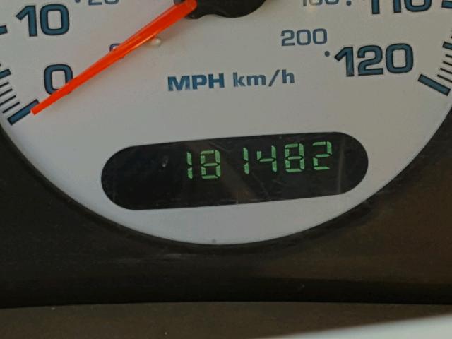 2B3HD46R82H290380 - 2002 DODGE INTREPID S BLUE photo 8