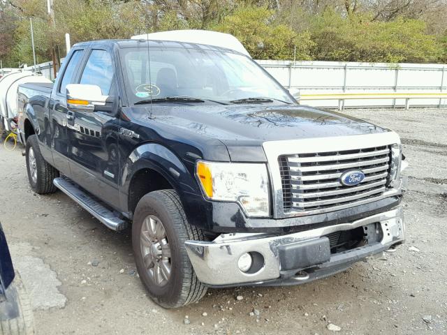 1FTFX1ET2BFB87515 - 2011 FORD F150 SUPER BLACK photo 1