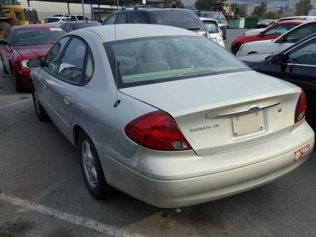 1FAFP53U93G165273 - 2003 FORD TAURUS SE GRAY photo 3