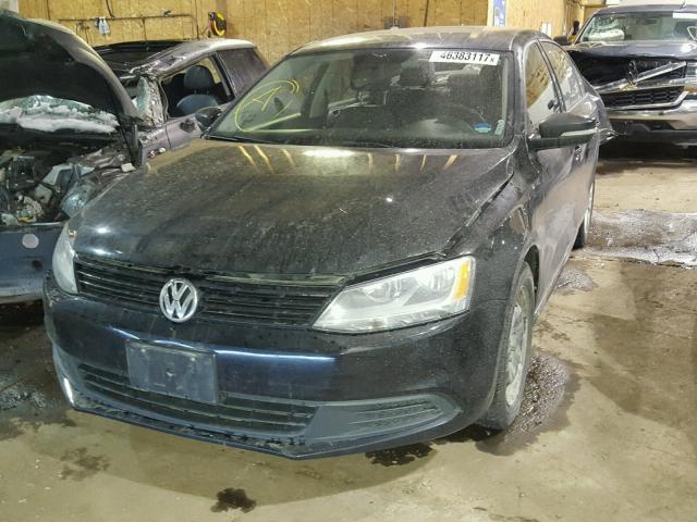 3VWD17AJ8EM424817 - 2014 VOLKSWAGEN JETTA SE BLUE photo 2