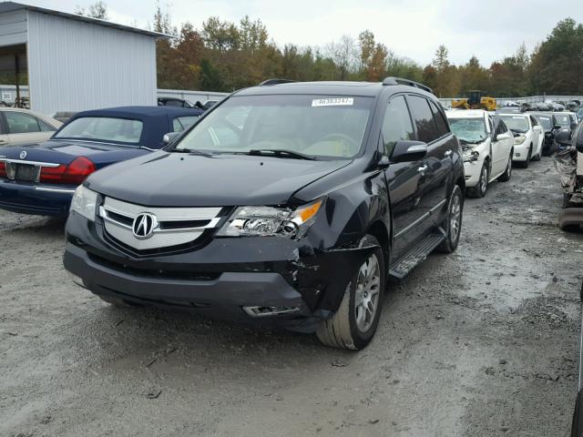 2HNYD284X8H542797 - 2008 ACURA MDX TECHNO BLACK photo 2