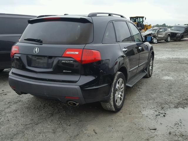 2HNYD284X8H542797 - 2008 ACURA MDX TECHNO BLACK photo 4