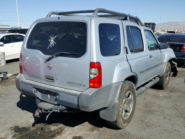 5N1MD28Y23C666772 - 2003 NISSAN XTERRA SE SILVER photo 4