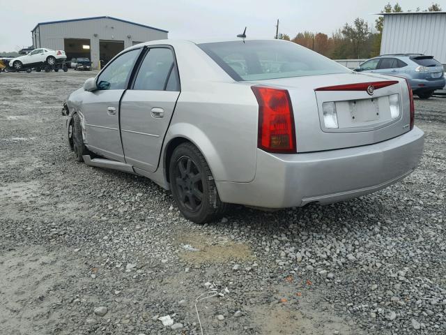 1G6DM57T660175271 - 2006 CADILLAC CTS SILVER photo 3