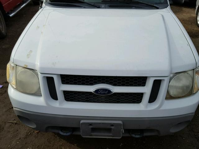 1FMYU70EX1UA01755 - 2001 FORD EXPLORER S WHITE photo 7
