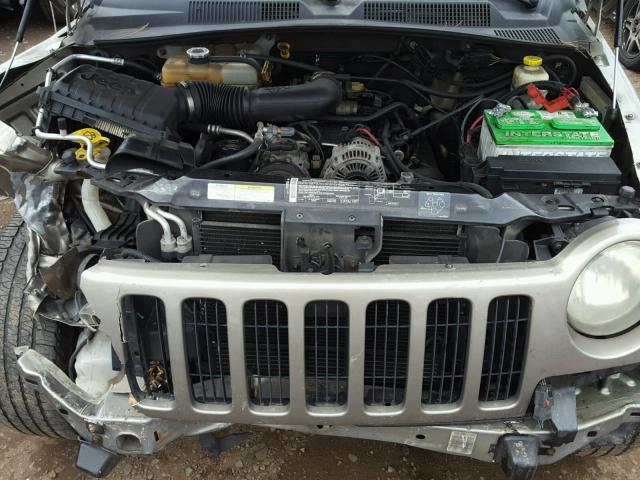 1J4GL58K74W246940 - 2004 JEEP LIBERTY LI TAN photo 7