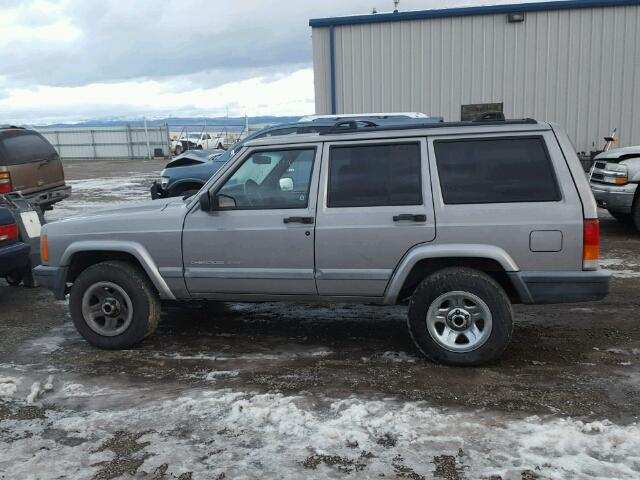 1J4FT48S61L572814 - 2001 JEEP CHEROKEE S GRAY photo 9