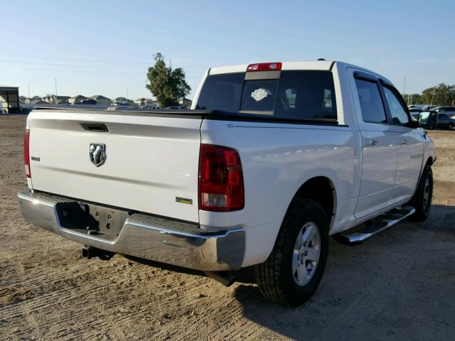 1D7RB1CP1BS504991 - 2011 DODGE RAM 1500 WHITE photo 4