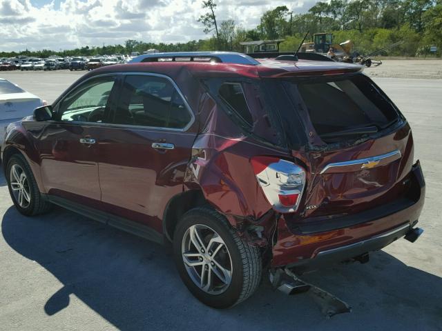 2GNFLGE34H6248761 - 2017 CHEVROLET EQUINOX PR RED photo 3