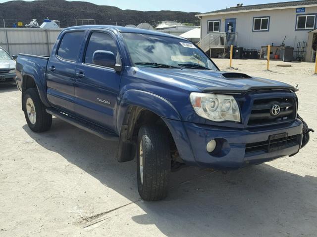 5TEJU62NX5Z029999 - 2005 TOYOTA TACOMA BLUE photo 1