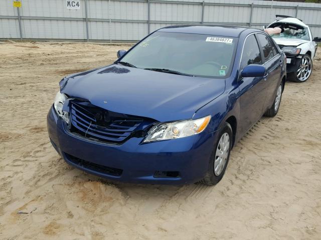 4T1BE46K99U383030 - 2009 TOYOTA CAMRY BASE BLUE photo 2