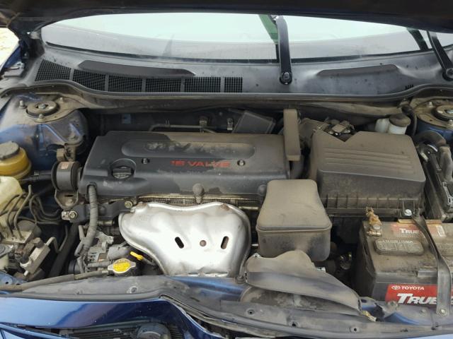 4T1BE46K99U383030 - 2009 TOYOTA CAMRY BASE BLUE photo 7