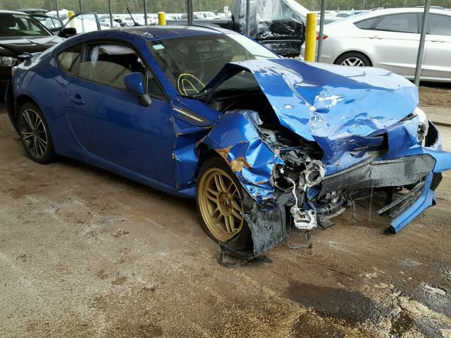 JF1ZCAC11E9600379 - 2014 SUBARU BRZ 2.0 LI BLUE photo 1