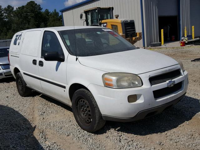 1GBDV13L56D209206 - 2006 CHEVROLET UPLANDER I WHITE photo 1