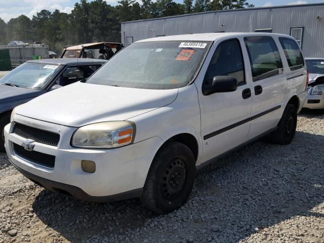 1GBDV13L56D209206 - 2006 CHEVROLET UPLANDER I WHITE photo 2