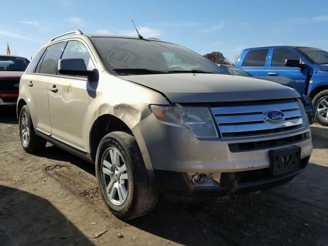 2FMDK48CX7BB40773 - 2007 FORD EDGE SEL GOLD photo 1