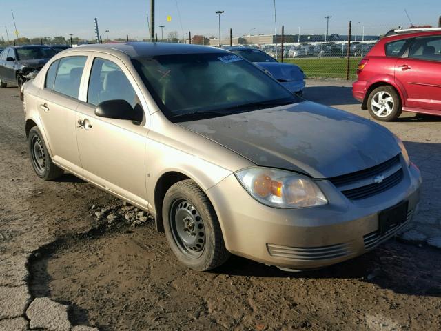 1G1AK55F067791848 - 2006 CHEVROLET COBALT LS TAN photo 1