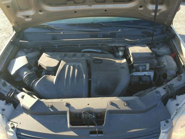 1G1AK55F067791848 - 2006 CHEVROLET COBALT LS TAN photo 7