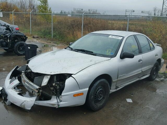 3G2JB52F03S203274 - 2003 PONTIAC SUNFIRE SL SILVER photo 2