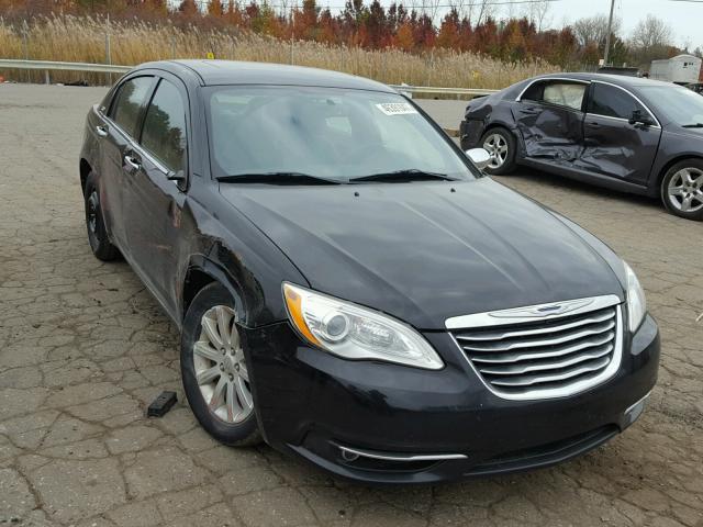 1C3CCBCG5DN619053 - 2013 CHRYSLER 200 LIMITE BLACK photo 1