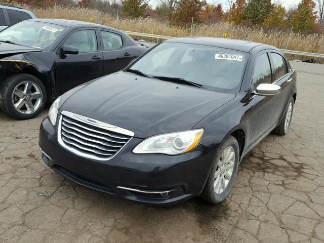 1C3CCBCG5DN619053 - 2013 CHRYSLER 200 LIMITE BLACK photo 2