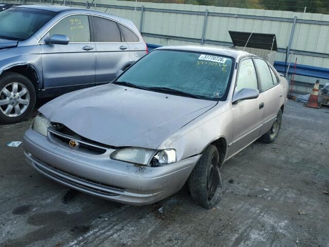 2T1BR18E8WC092008 - 1998 TOYOTA COROLLA VE BEIGE photo 2