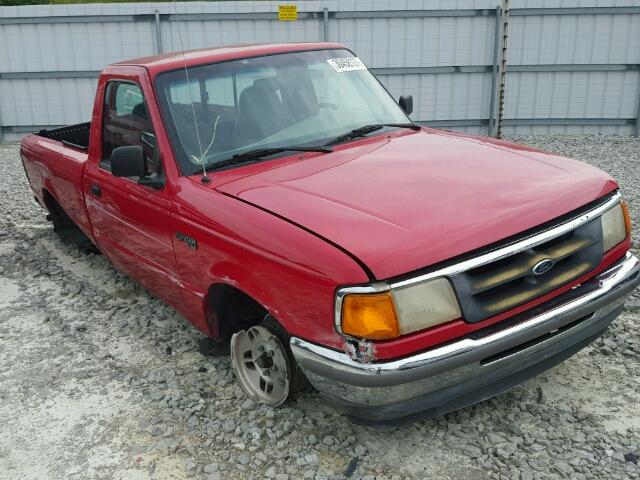 1FTCR10A4VPA90141 - 1997 FORD RANGER RED photo 1