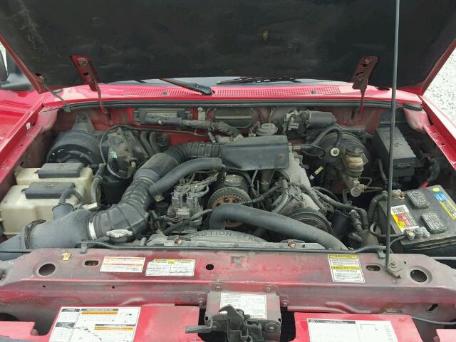 1FTCR10A4VPA90141 - 1997 FORD RANGER RED photo 7