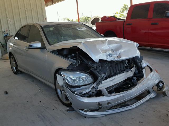 WDDGF5EB6AR086468 - 2010 MERCEDES-BENZ C 300 SILVER photo 1