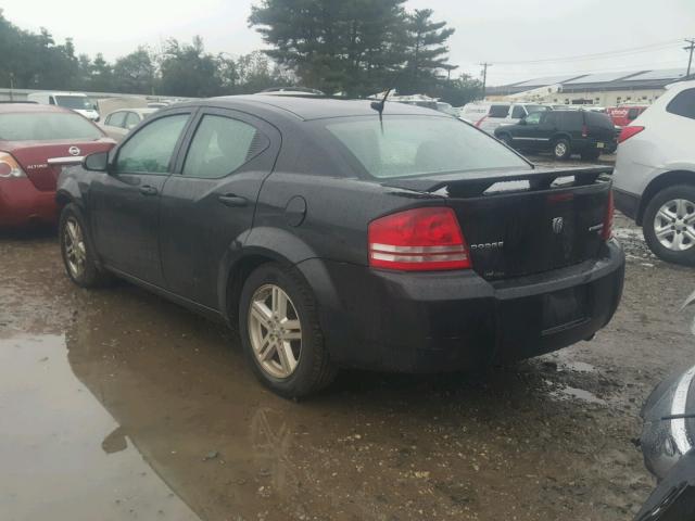 1B3LC56B19N535348 - 2009 DODGE AVENGER SX BLACK photo 3