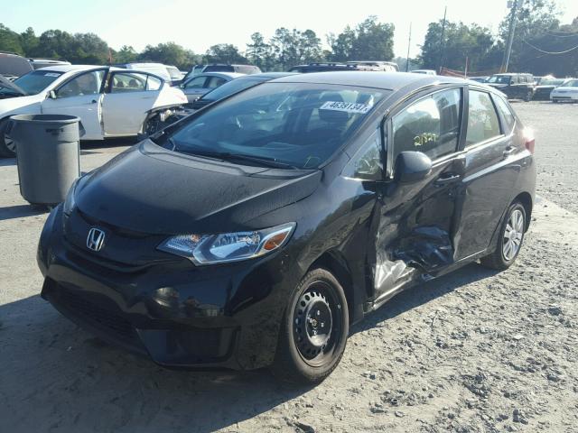 JHMGK5H50GS009736 - 2016 HONDA FIT LX Noir photo 2