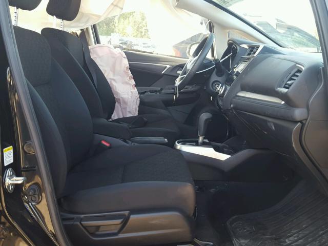 JHMGK5H50GS009736 - 2016 HONDA FIT LX Noir photo 5