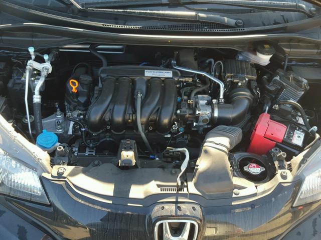 JHMGK5H50GS009736 - 2016 HONDA FIT LX Noir photo 7