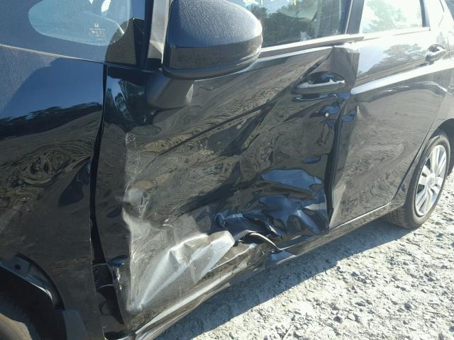 JHMGK5H50GS009736 - 2016 HONDA FIT LX Noir photo 9