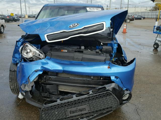 KNDJP3A52G7399782 - 2016 KIA SOUL + BLUE photo 9