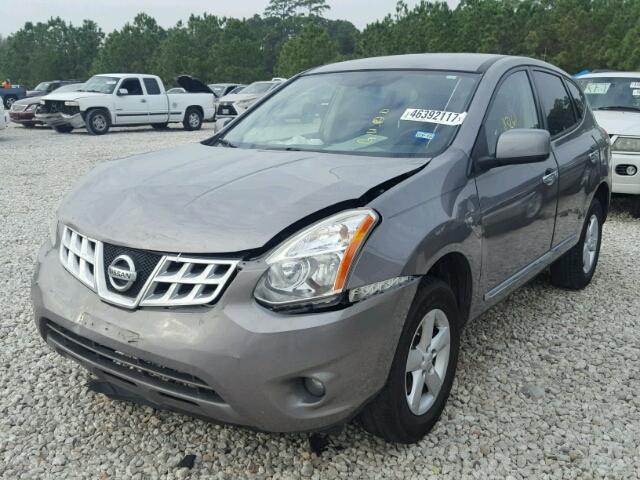 JN8AS5MT3DW520569 - 2013 NISSAN ROGUE S GRAY photo 2