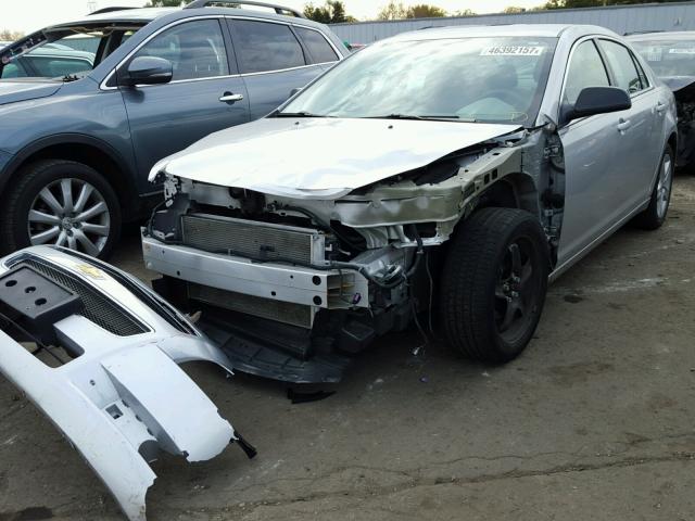 1G1ZB5E00CF378062 - 2012 CHEVROLET MALIBU LS ვერცხლისფერი ფოტო 2