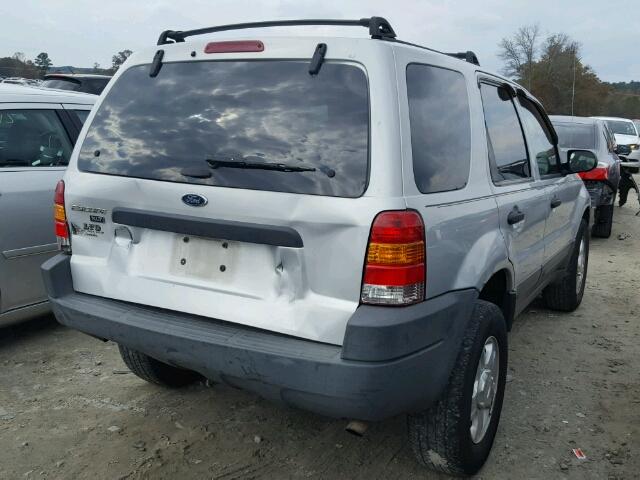 1FMYU93134KA32124 - 2004 FORD ESCAPE XLT SILVER photo 4