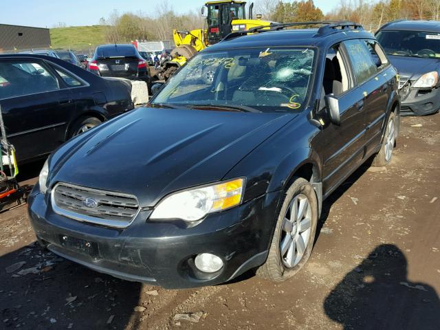 4S4BP61C276327020 - 2007 SUBARU LEGACY OUT BLACK photo 2