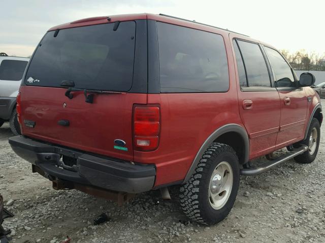 1FMPU18L0XLC36773 - 1999 FORD EXPEDITION RED photo 4
