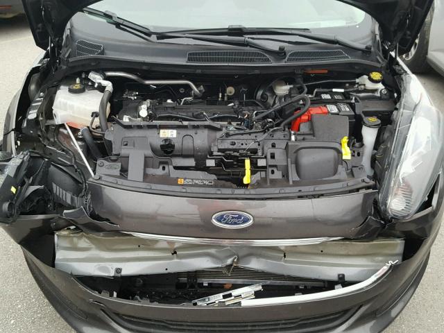 3FADP4BJ2HM140995 - 2017 FORD FIESTA SE GRAY photo 7