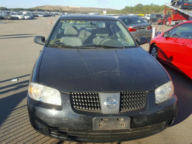 3N1CB51D45L501833 - 2005 NISSAN SENTRA 1.8 BLACK photo 9